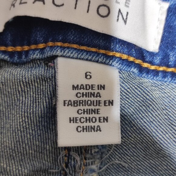 Kenneth Cole Reaction Jeans women's size 6 denim blue colour skinny mid-rise - Picture 8 of 13